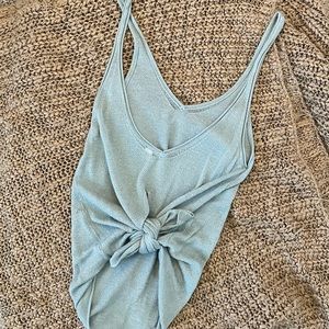 Lululemon Knit Tie Back Tank - Size 4